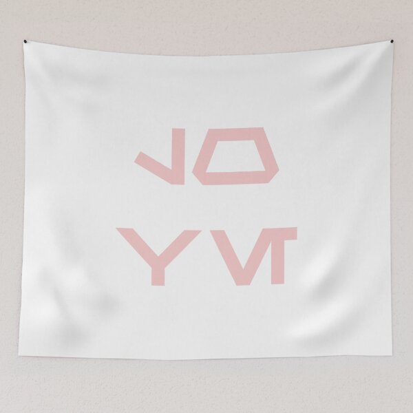 Item preview, Aurebesh LOVE Millennial Pink designed and sold by FandomTrading.