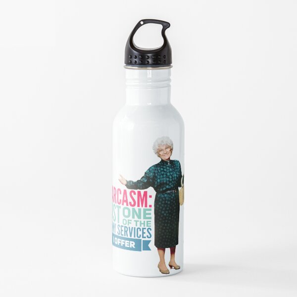 Golden Girls Sarcasm Water Bottle