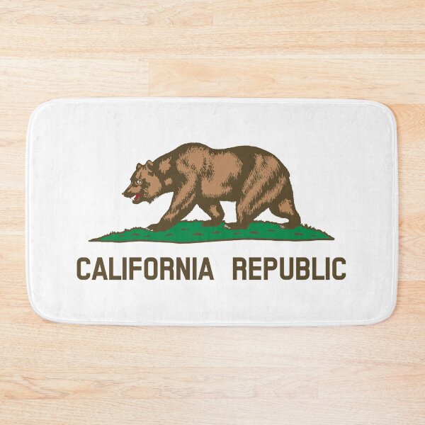 Item preview, California Flag Protective Face Mask designed and sold by BERGULATOR.