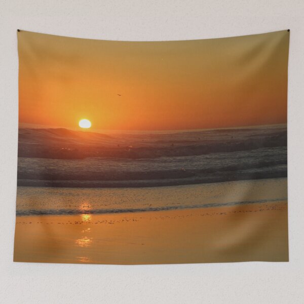 Item preview, Sunset Beach Seascape Sea Ocean designed and sold by Anna Lemos.