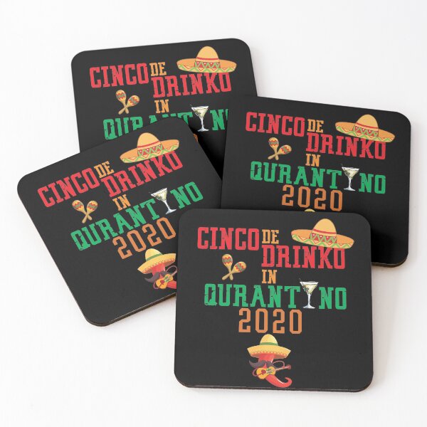 Item preview, Cinco De Drinko en Quarantino 2020 designed and sold by Merch By ika.