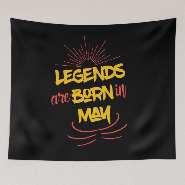 Item preview, Legends Are Born In May designed and sold by Ouaday.
