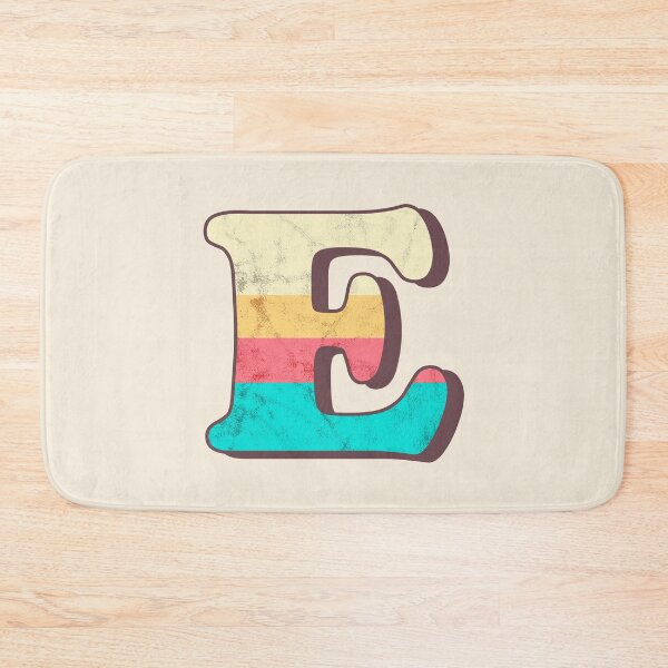 Item preview, E letter, vintage alphabet, typography, font designed and sold by OkihanaShop.