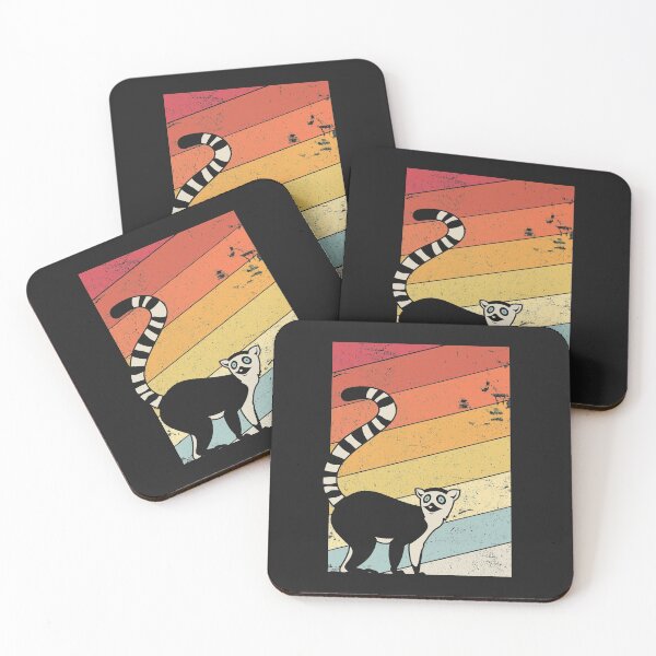 Item preview, Lemur Product. Retro Style Print designed and sold by PackAPunch.