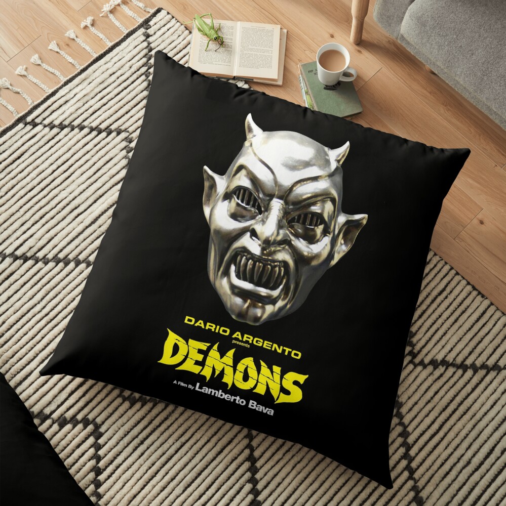 Demons - Mask Floor Pillow