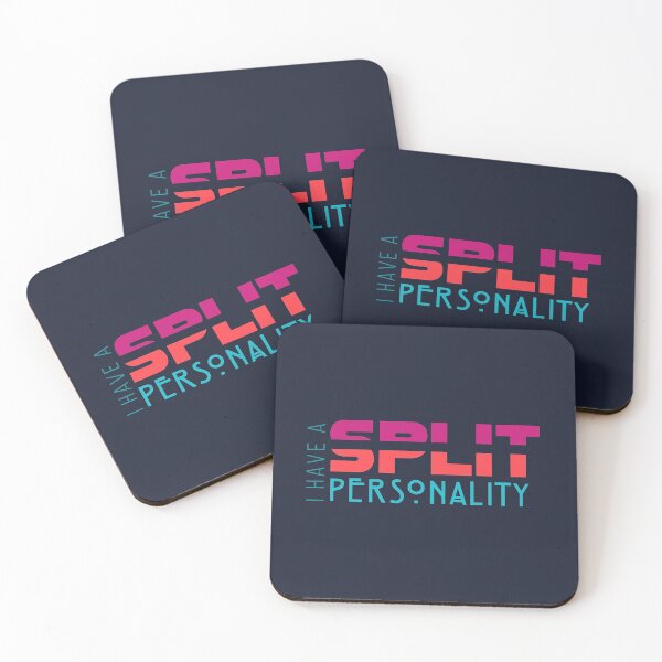 Item preview, Split Personality - Bold Text Design designed and sold by Eye on the Blueline.