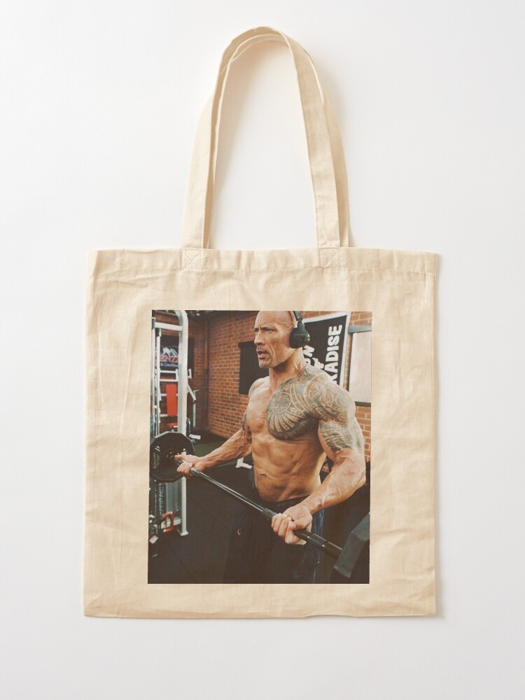 dwayne johnson gym bag