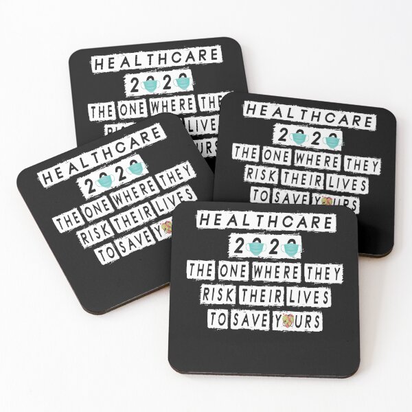 Item preview, Healthcare 2020 The one where they risk their lives to save yours , Friends Quarantine Mug, Self Quarantine, Self Isolate, designed and sold by Noussairox.