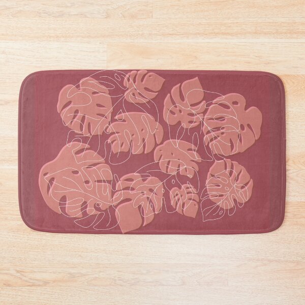 Item preview, Monstera Leaf Pink designed and sold by SHELBY BURNS.