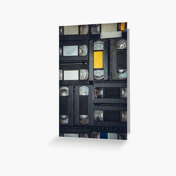 VHS Greeting Card