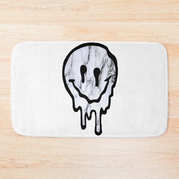 Item preview, marble drippy smiley face designed and sold by samantha brachman.