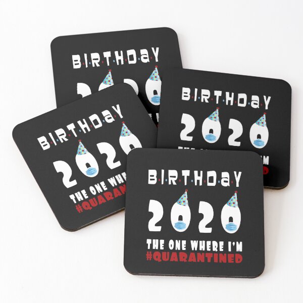Item preview, Birthday 2020 Quarantined funny social distancing gift designed and sold by AnimaLovers.