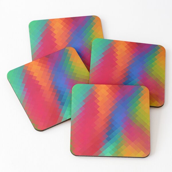 Item preview, Colorful Modern Geometric Diamond Pattern designed and sold by enhan.