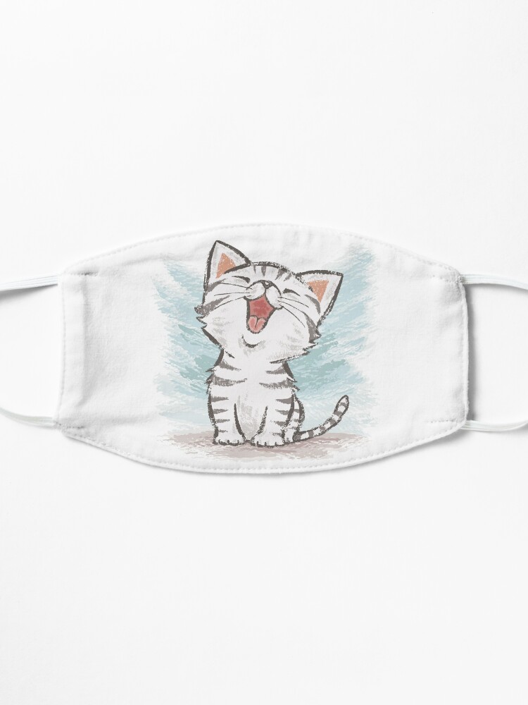 Alternate view of American Shorthair happy Mask