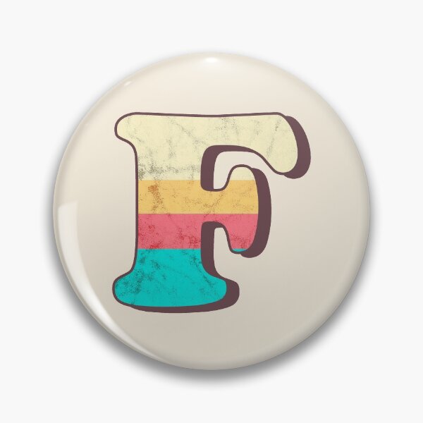 Item preview, F letter, vintage alphabet, typography, font designed and sold by OkihanaShop.