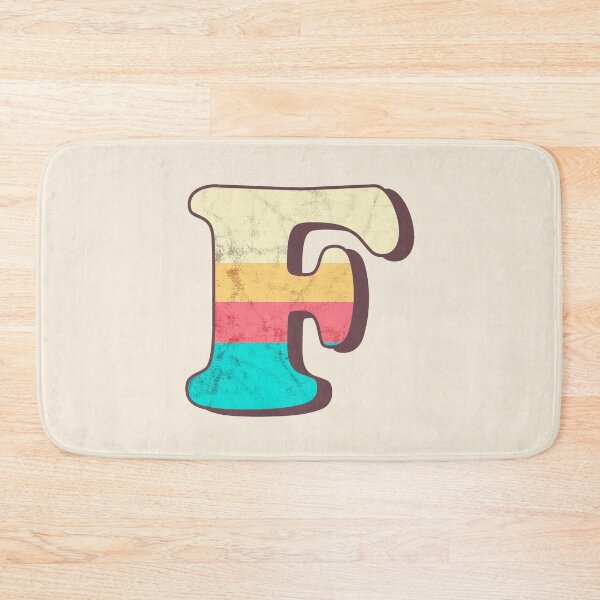 Item preview, F letter, vintage alphabet, typography, font designed and sold by OkihanaShop.