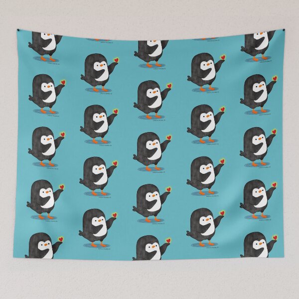 Item preview, Spreading Love Penguin designed and sold by thepenguinsfamily.