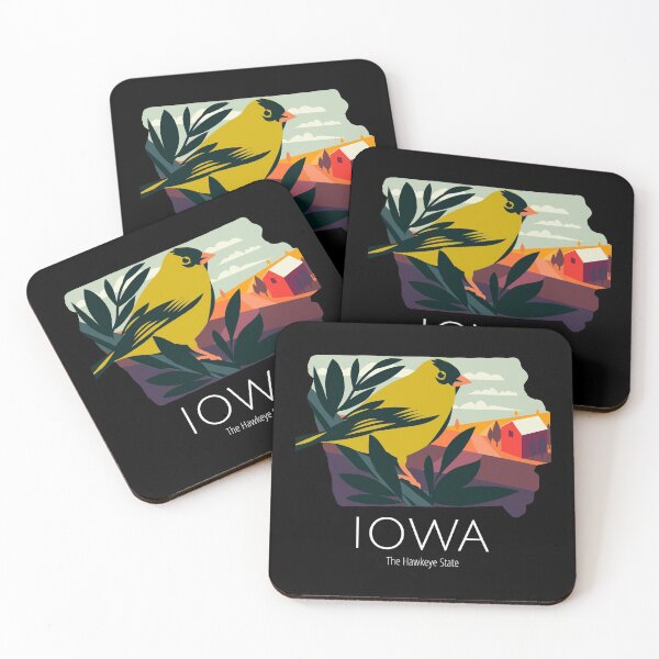 Item preview, Iowa Proud State Motto The Hawkeye State product designed and sold by jakehughes2015.
