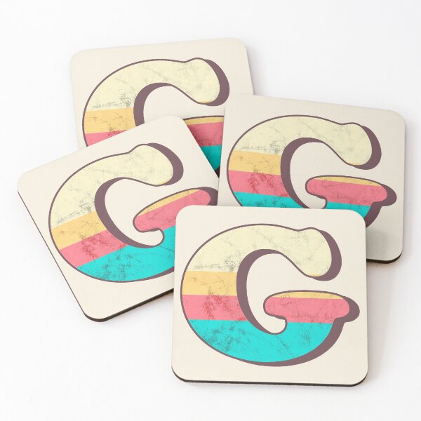 Item preview, G letter, vintage alphabet, typography, font designed and sold by OkihanaShop.