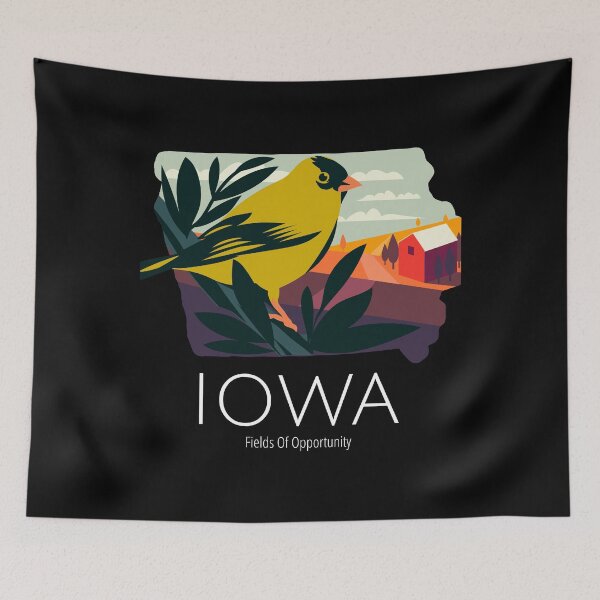 Item preview, Iowa Proud State Motto Fields Of Opportunity graphic designed and sold by jakehughes2015.