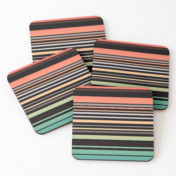 Item preview, Simple striped pattern, simple, striped, stripes, multicolored stripes designed and sold by fuzzyfox.