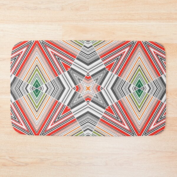 Item preview, abstract star, geometric, simple, striped, stripes, ornament designed and sold by fuzzyfox.
