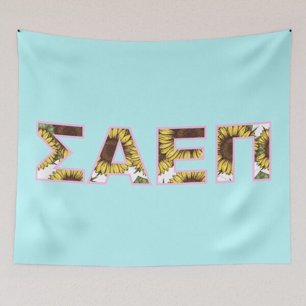 Item preview, SAEPi sunflower design designed and sold by samantha brachman.