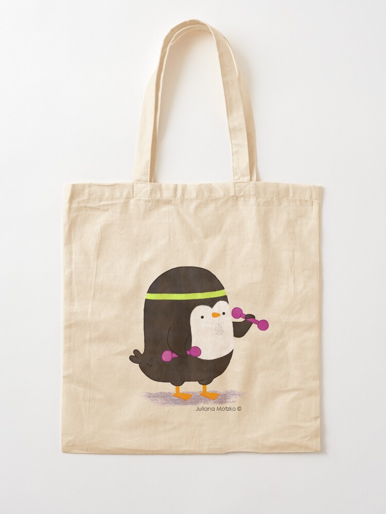 Alternate view of Penguin Workout Tote Bag