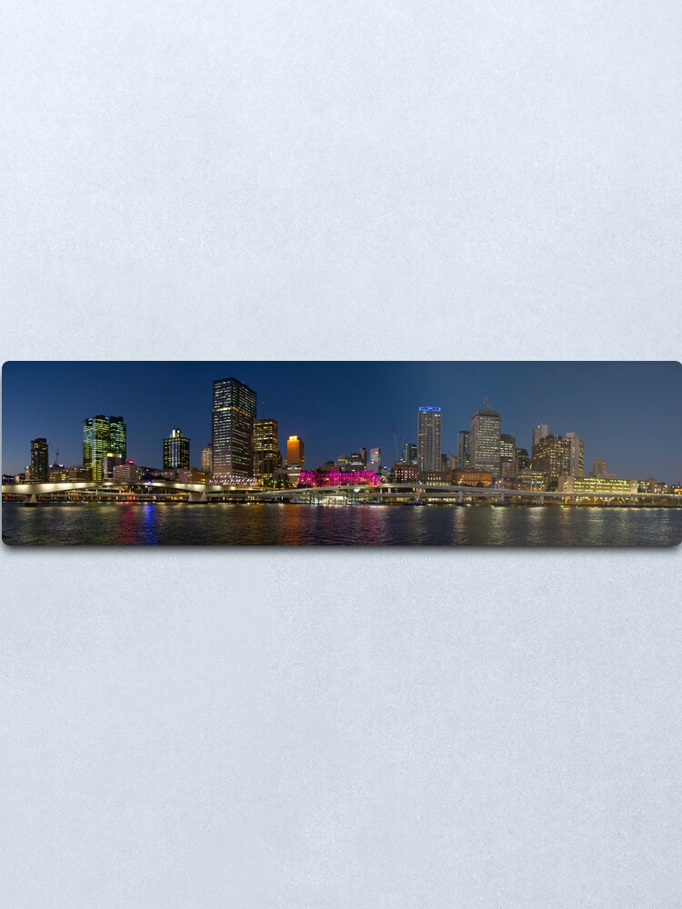 Alternate view of Purple Brisbane Metal Print