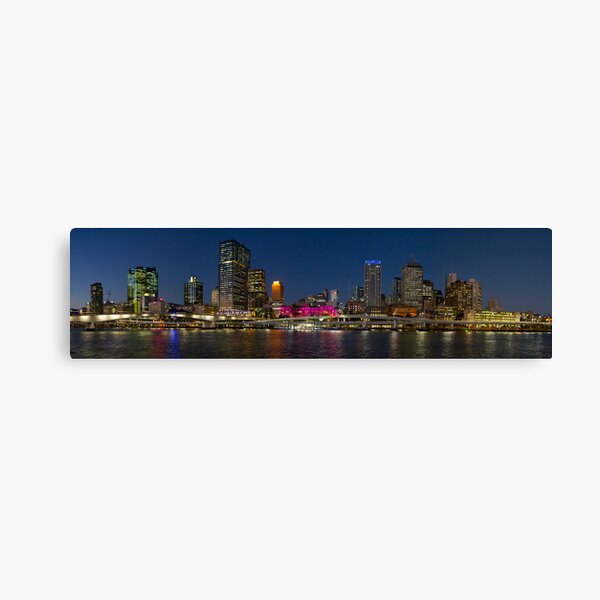 Purple Brisbane Canvas Print