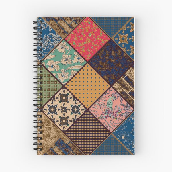Item preview, Rustic patchwork, Granny pattern, rustic, patchwork, fashion, folklore designed and sold by fuzzyfox.