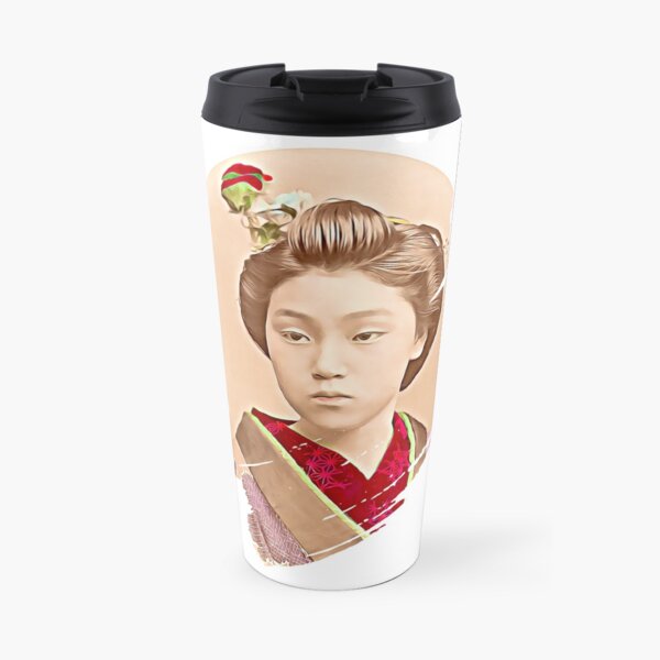Beautiful Japanese Girl - Maiko Travel Mug