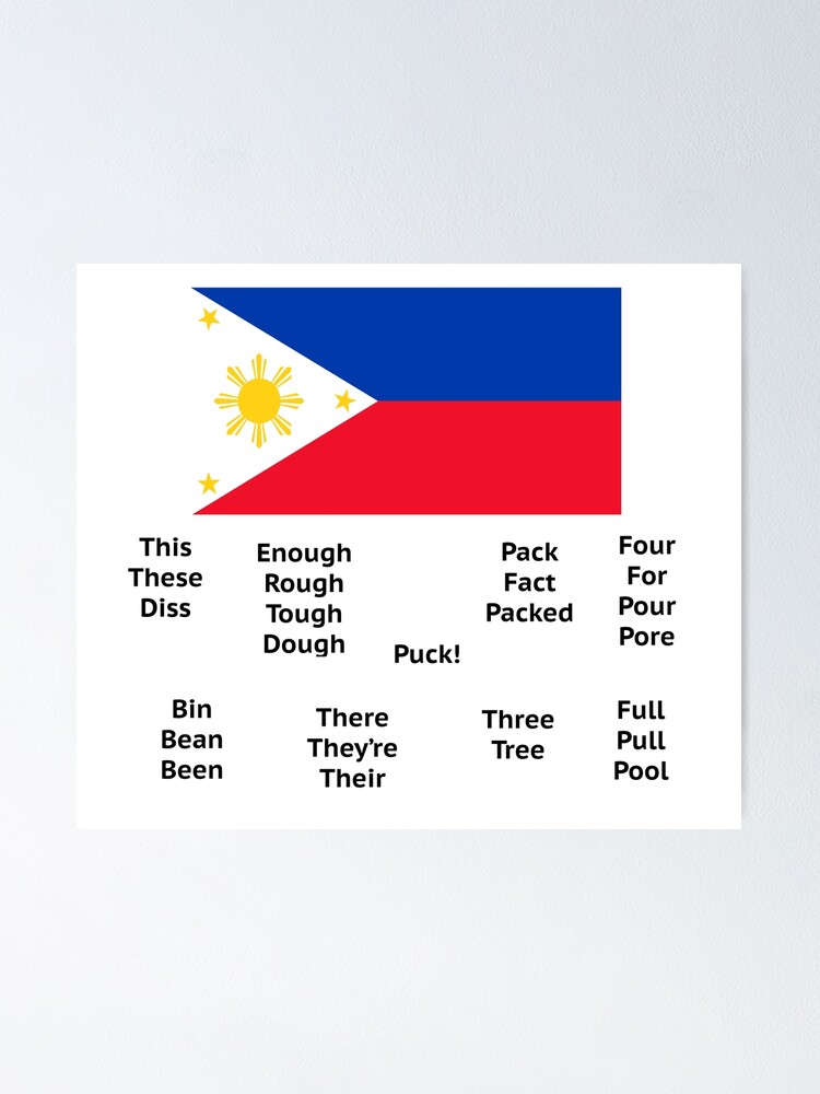 "Filipino Words" Poster by mitsk2002 Redbubble