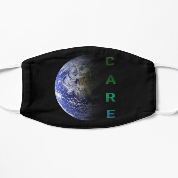 No Planet B Flache Maske