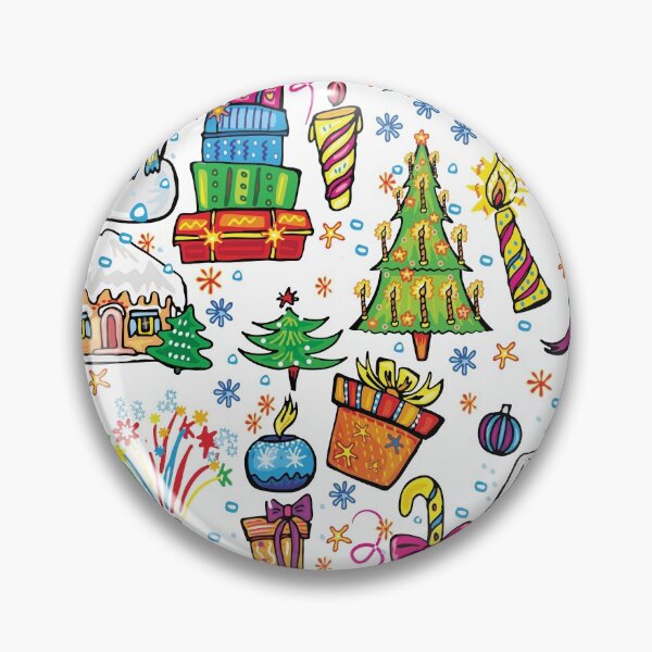 Artikelvorschau, Weihnachtssymbole entworfen und verkauft von Pink Pineapple Works.