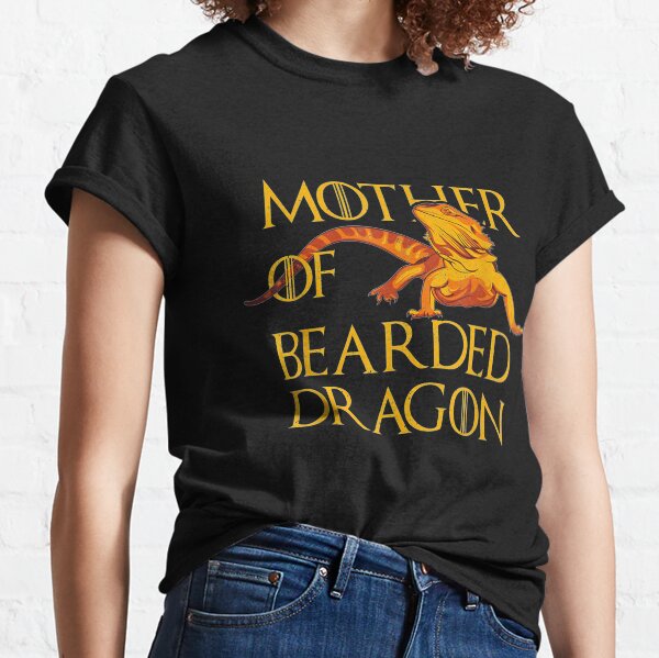 Woman Mother of Bearded Dragons women reptile mom Classic T-Shirt