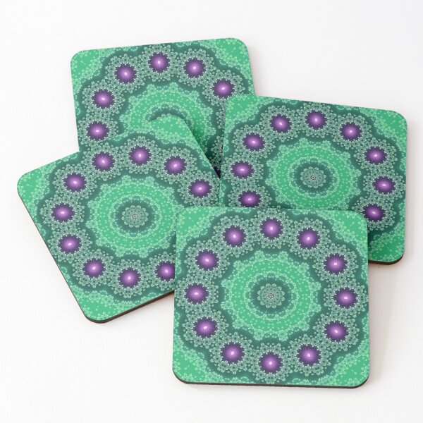 Item preview, Green mandala  designed and sold by fuzzyfox.