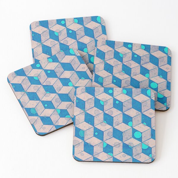 stairways to heavens Coasters (Set of 4)