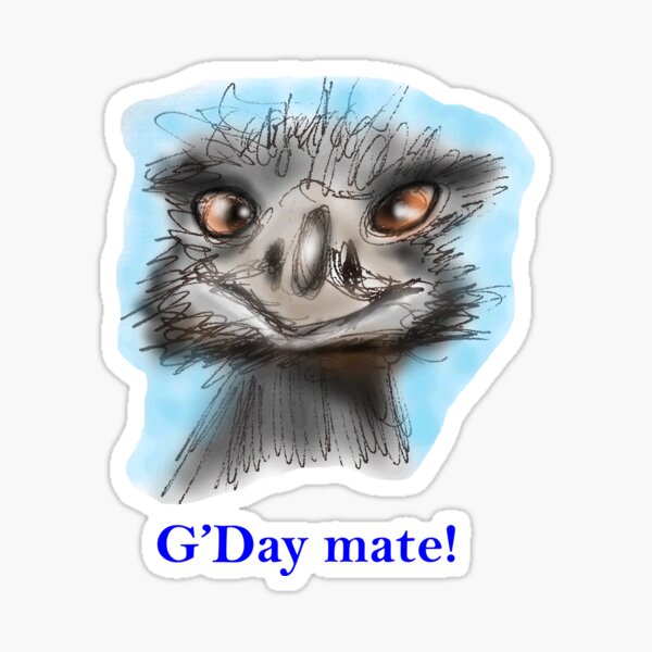 Item preview, Emu designed and sold by davidfraser.