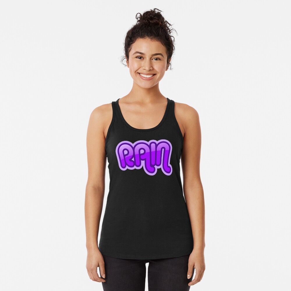 Purple Rain Racerback Tank Top