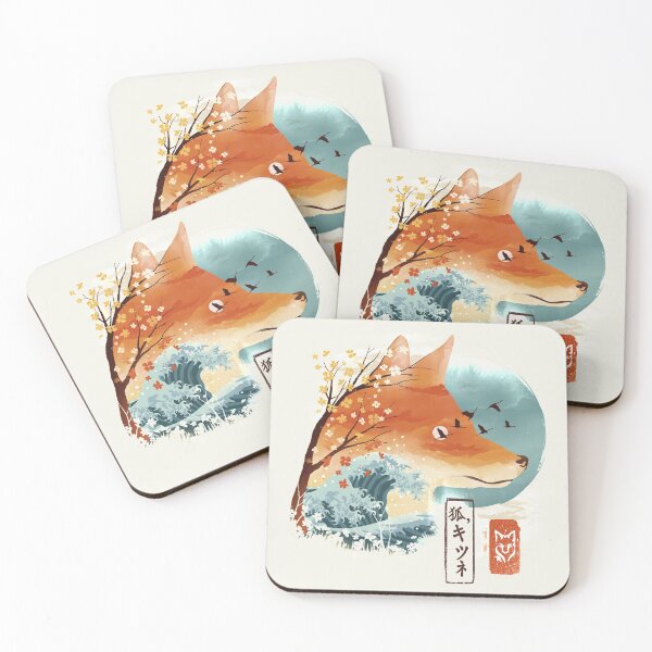 Item preview, Japanese Fox designed and sold by Dan Elijah Fajardo.