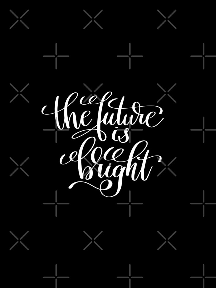 Disover The Future Is Bright iPhone Case