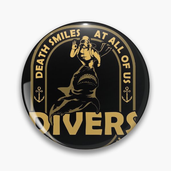 Item preview, Divers Just Smile Back designed and sold by braaax.
