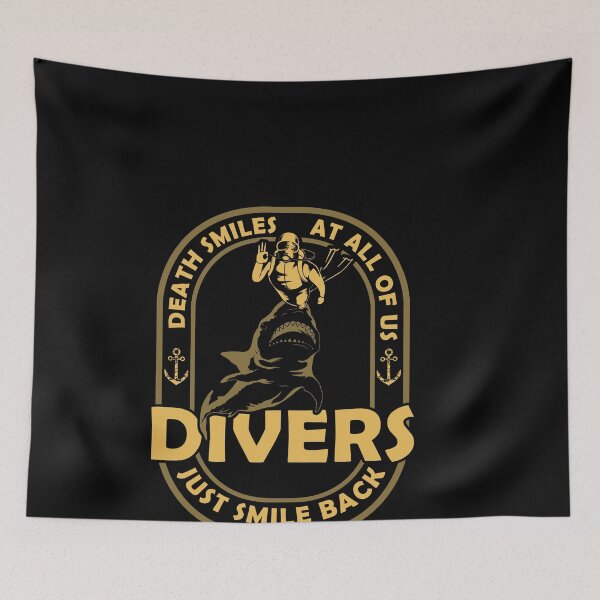 Item preview, Divers Just Smile Back designed and sold by braaax.