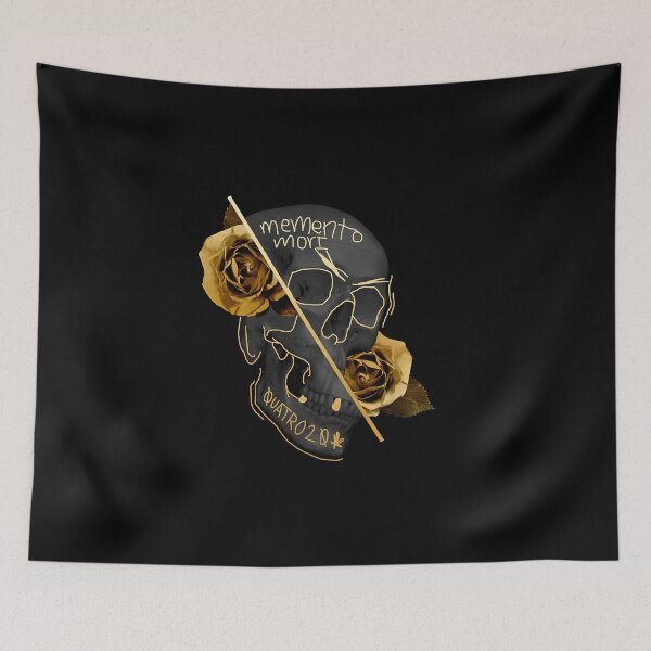 Item preview, skull roses gold fashion t shirt designed and sold by cat poe.