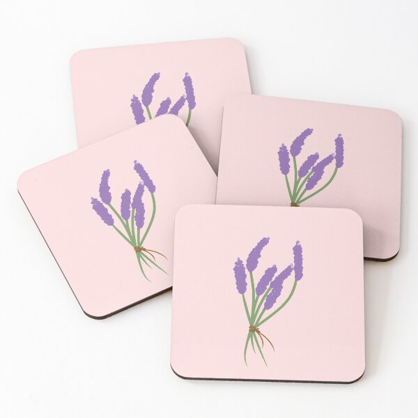 Item preview, lavender flower minimalist aesthetic purple plant designed and sold by beaucoupspookoo.