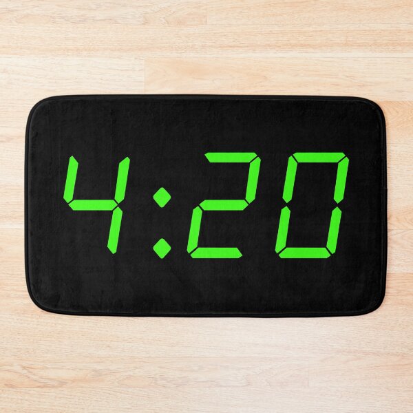 Item preview, 4:20 Alarm Clock  designed and sold by BecomingBookish.