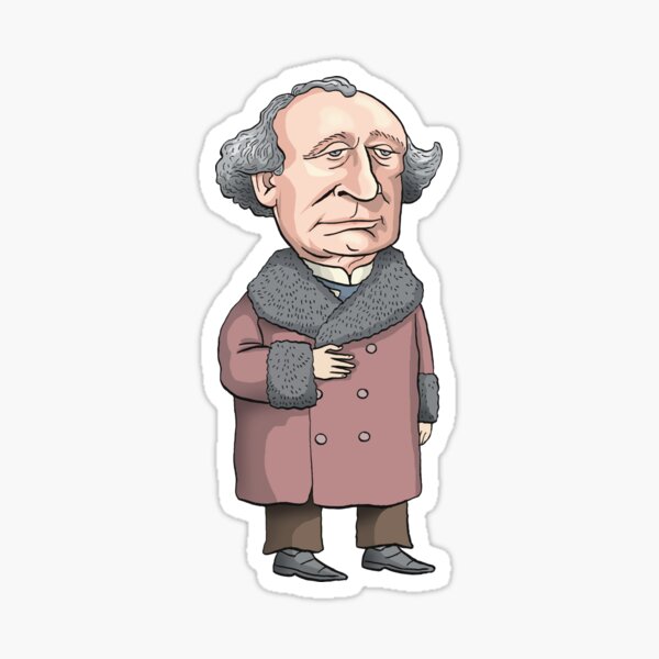 John A. Macdonald (2nd Edition) Sticker