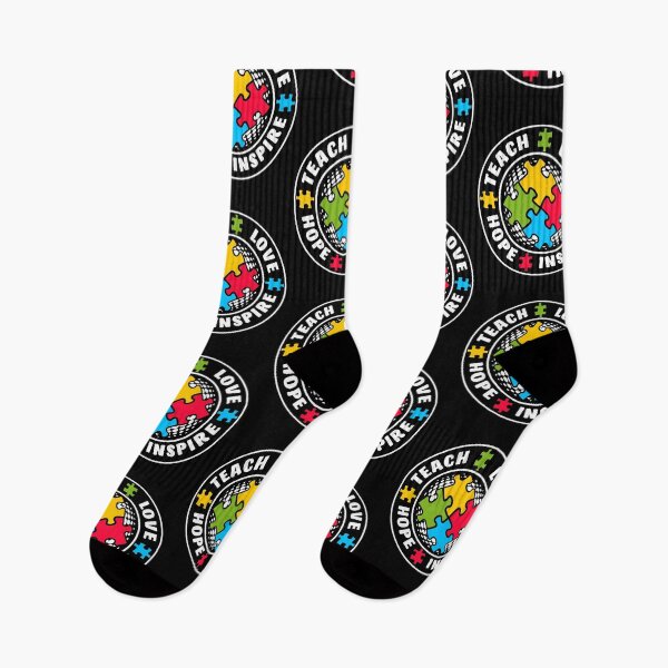 Item preview, Teach Love Hope Inspire - Autism Awareness designed and sold by Meliafroggy.