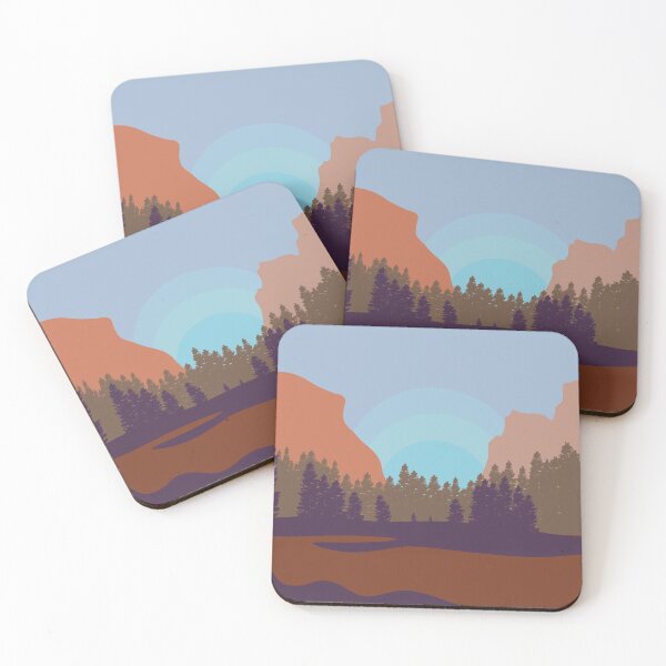 Item preview, Color Block Landscape 3 designed and sold by Danwelly.
